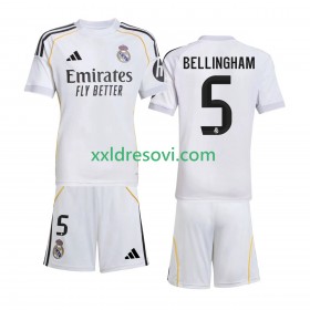 Real Madrid Jude Bellingham 5 Domaći Dječji Nogometni Dres 2025-2026